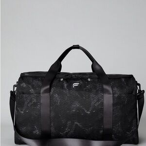 Stylish Black Duffel Bag